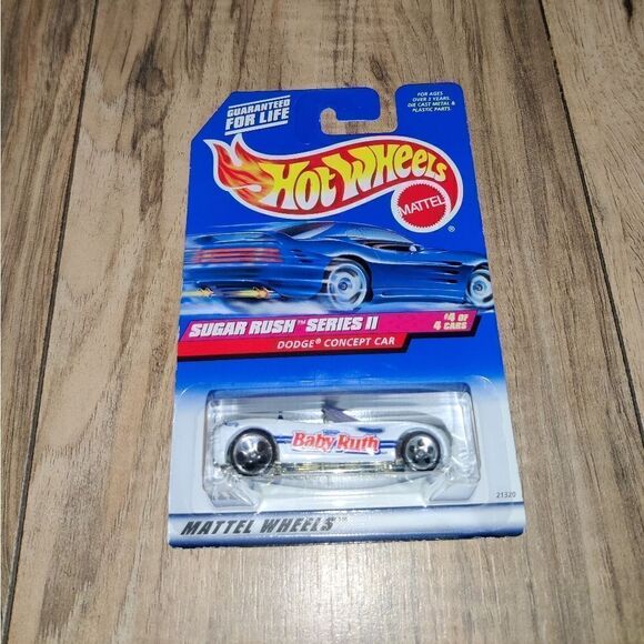 Hot Wheels 1998 Sugar Rush Series II Baby Ruth Dodge Concept Car - Picture 1 of 4